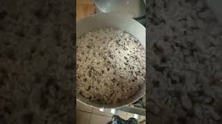 let's make white rice and beans #food #cooking