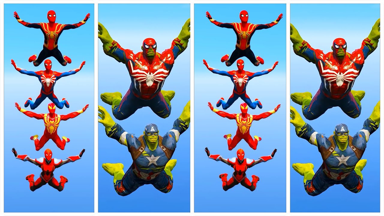 SUPERHEROA MEGA BATTLE SPIDERMAN 🆚 IRONMAN #7