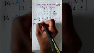 Determinante de una matriz de 3x3 | Método de Cofactores