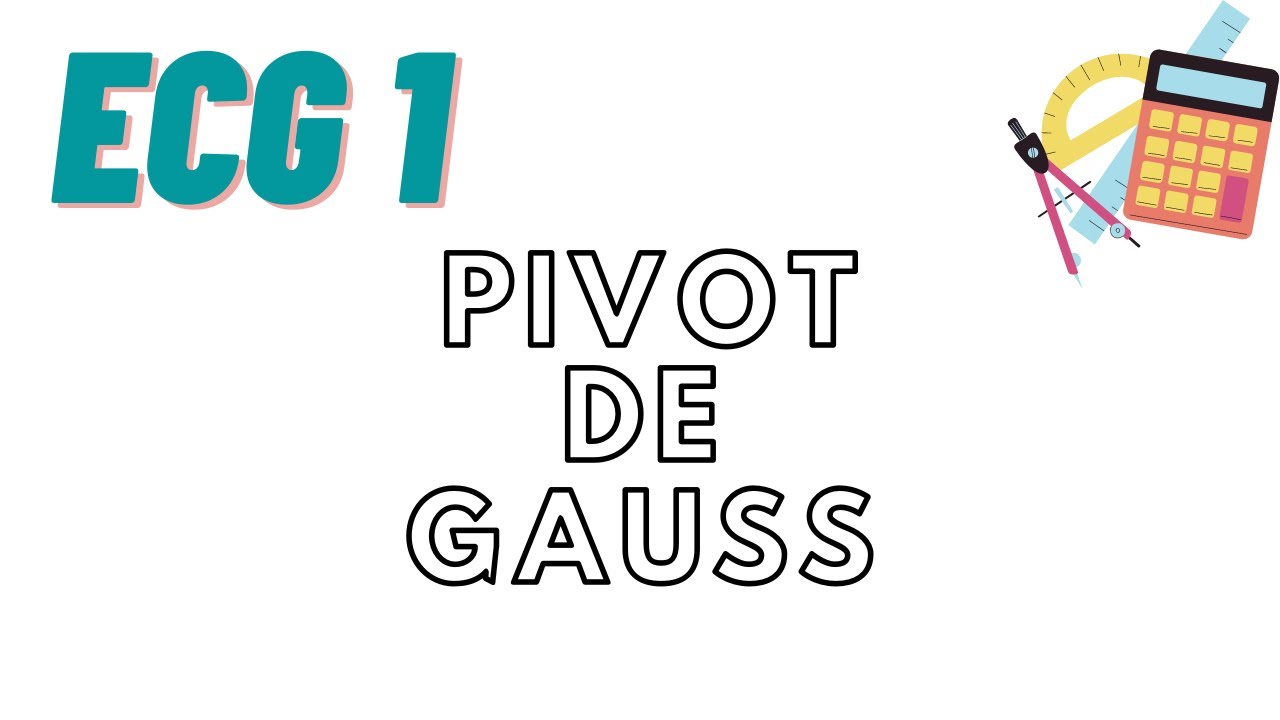 Matrices : exercice classique de système (méthode du pivot de Gauss)
