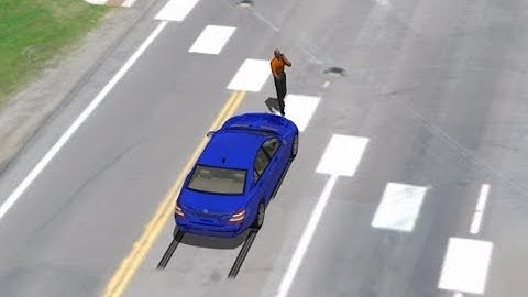 Virtual CRASH | Distracted Walking | Pedestrian Impact | Pix4D Point Cloud and Orthomosaic