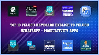 Top 10 Telugu Keyboard English To Telugu Whatsapp Android Apps screenshot 3