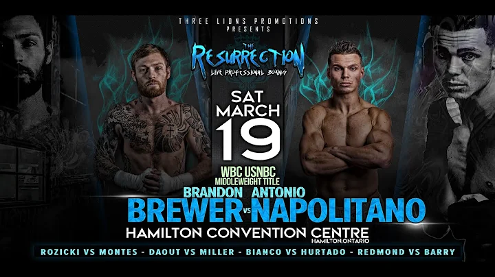 BRANDON BREWER  VS  ANTONIO NAPLITANO FULL FIGHT |...