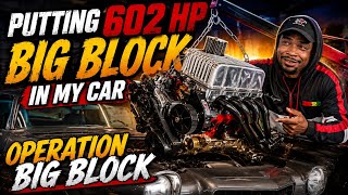 Putting a massive Stroker motor in my Camaro