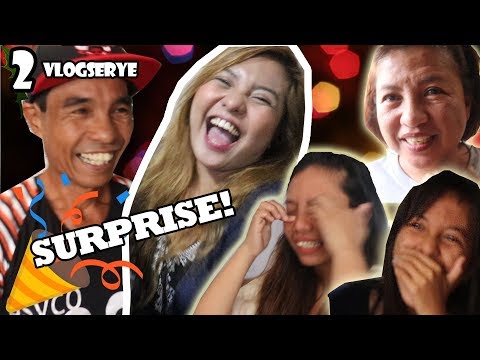 SURPRISE SAMIN NI PAPA! + REGALO SAKIN NG FAMILY NI CONG?!