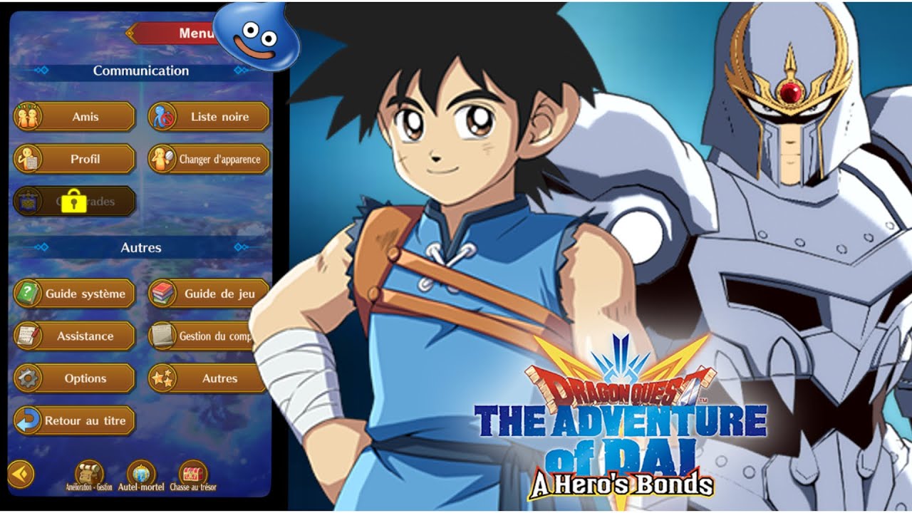 [LIVE]REROLL DRAGON QUEST ADVENTURE OF DAI HERO S BONDS JEU MOBILE