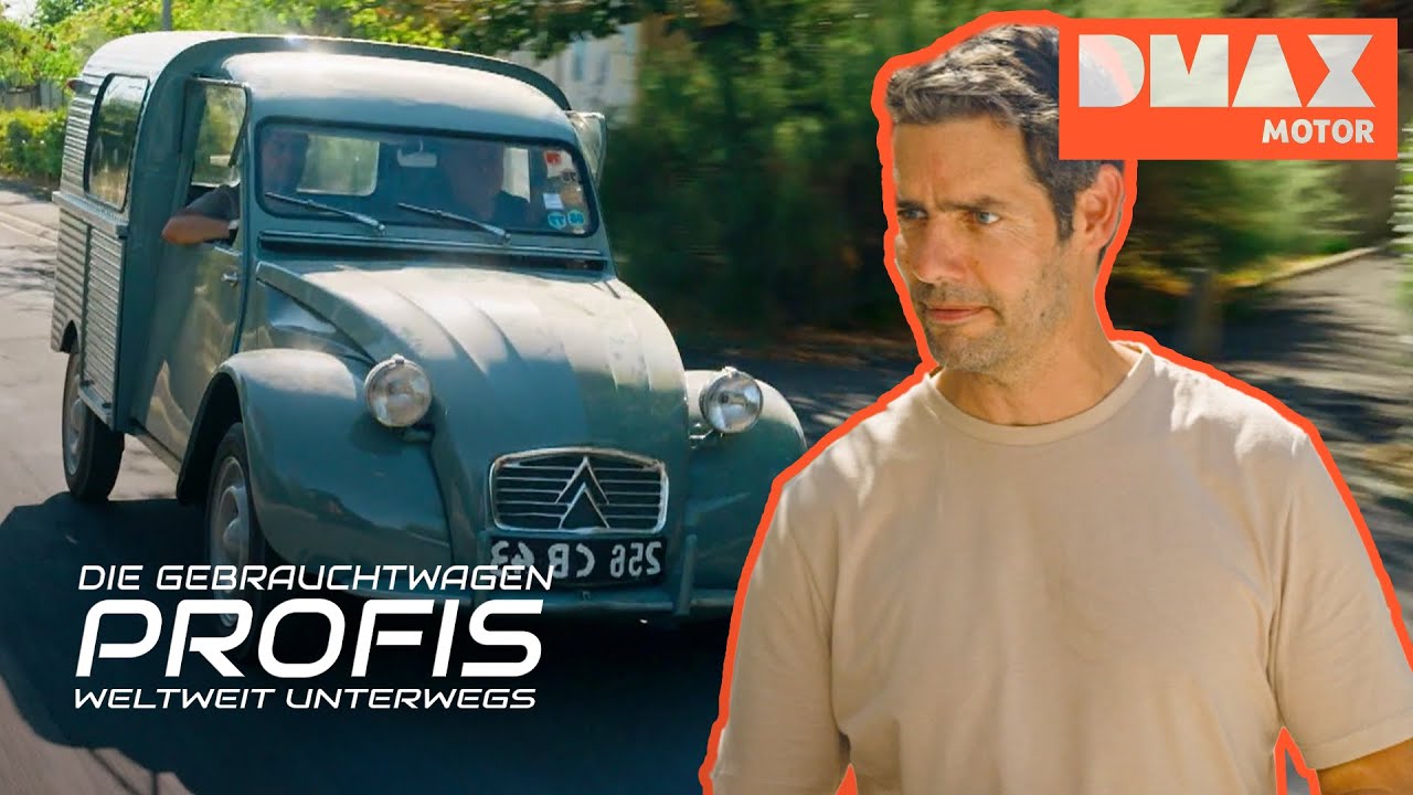 Citroën 2CV Fourgonnette: Zu langsam? | Die Gebrauchtwagen-Profis: Weltweit unterwegs | DMAX Motor