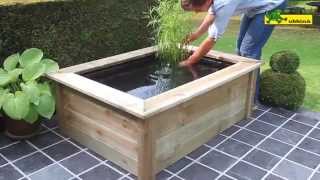 Comment installer un bassin de jardin sur une terrasse - Le Monde Du Bassin