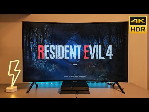 Resident Evil 4 Remake Gameplay Ps4 FAT (4k HDR Tv) 