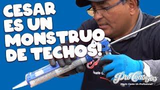 Reparación de techo con Sashco