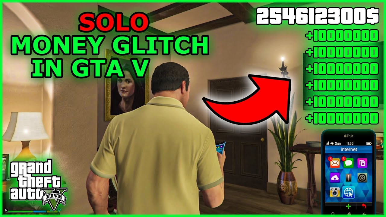 GTA V SOLO Money Glitch Story Mode 2025 YouTube 