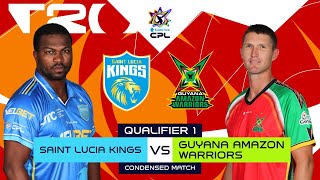 Condensed Match Saint Lucia Kings vs Guyana Amazon Warriors CPL 2025