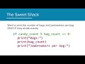 Sweet Factors - 1.3b The Modulus and If Statements