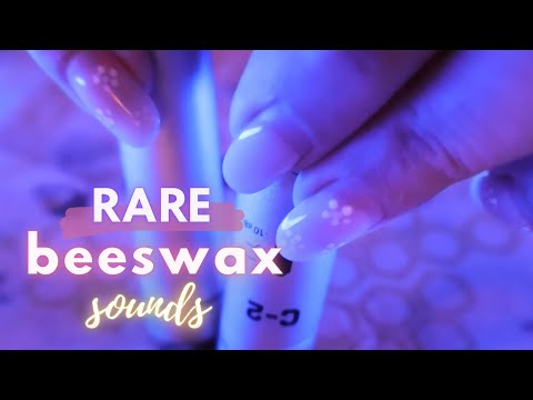 ASMR: Deep and Rare Beeswax Wrap Sounds | Dark Screen (No Talking)