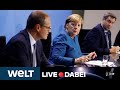 BITTERE VERHANDLUNGEN: Briefing von Kanzlerin Merkel zu den Ergebnissen des Corona-Gipfels