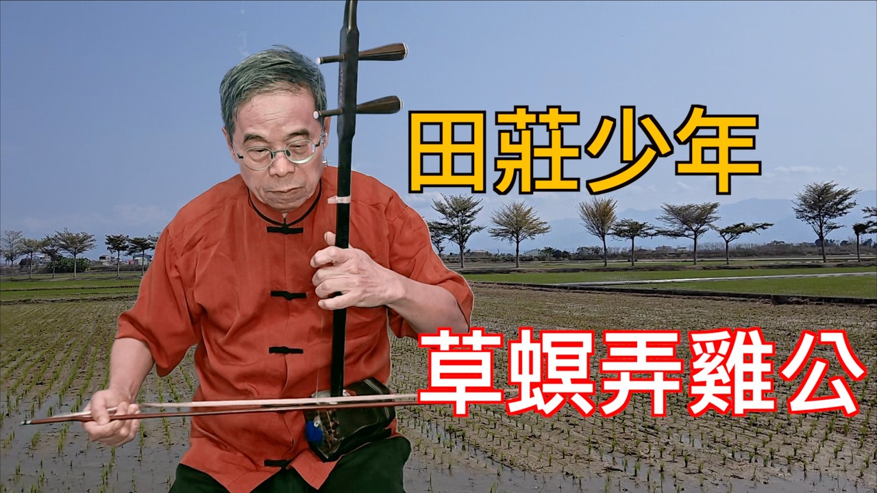 田莊少年 草螟弄雞公 二胡演奏 台灣民謠 邱垂秀
