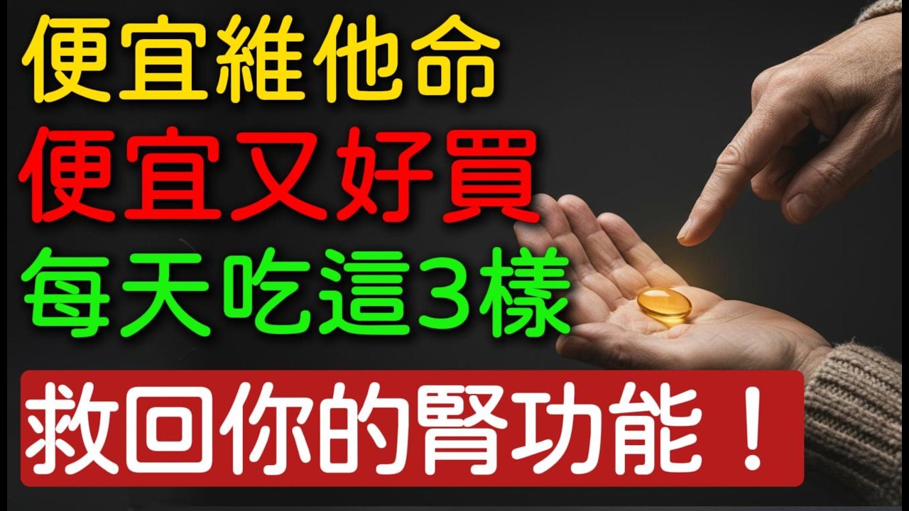 🔥🏥腳腫、疲憊是腎臟在求救！😱🏥90%的人排毒都做錯！只要吃對這3大「黃金營養素」，腎功能奇蹟恢復，醫生都驚呆了！🔥🏥