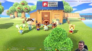 Animal Crossing New Horizons - Stream #2: Island Life!