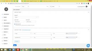 Creating supplier contracts in EagleOwl