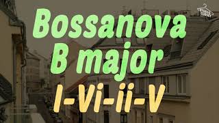 [BackingTrack] Bossanova 1-6-2-5 in B major