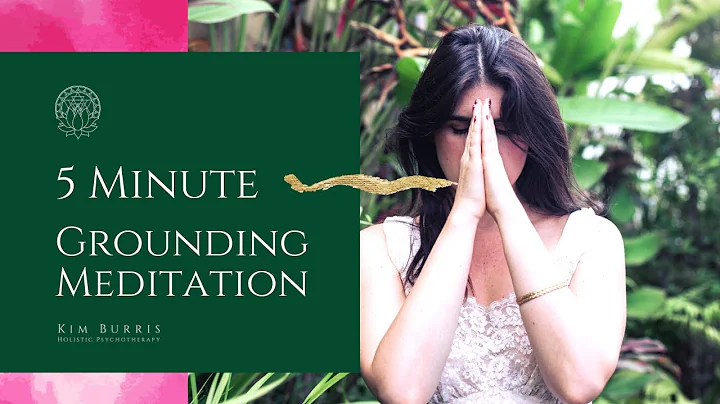 5 Minute Grounding Meditation - Less Anxiety, More...