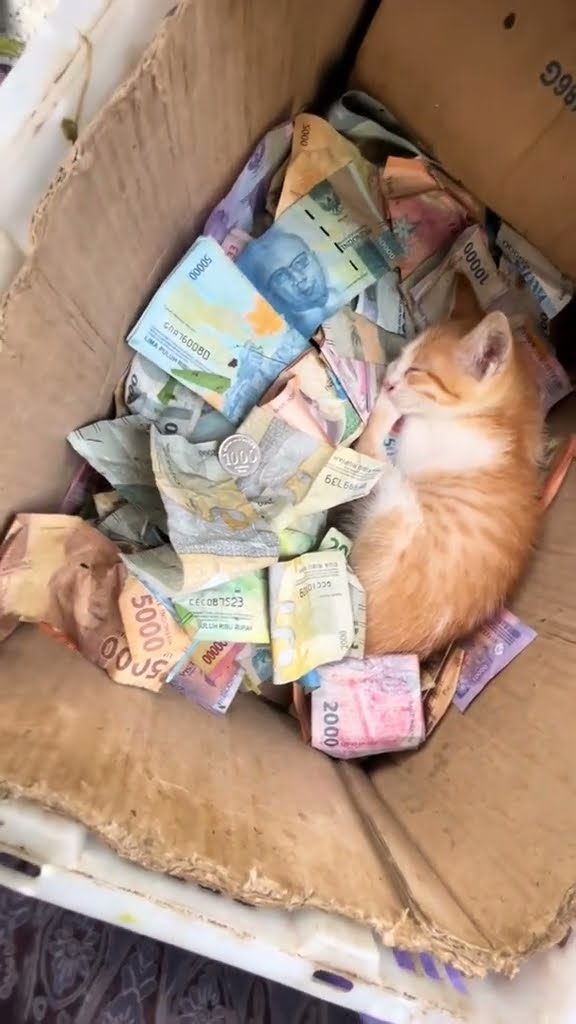 Bébé chaton très mignon ♥️ ♥️ ♥️ ♥️ ♥️