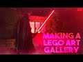 Making a Lego Art Gallery