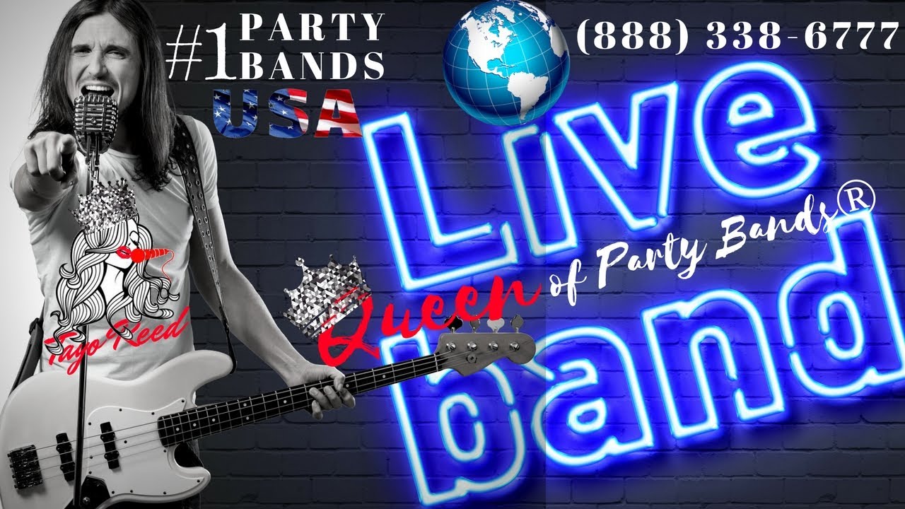 Corporate Band | Event Band | Wedding Band | Queen of Party Bands®