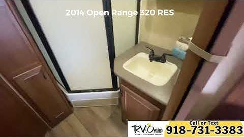 2014 Open Range 320 Res Bumper Pull Travel Trailer