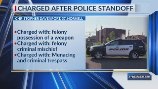 Hornell man arrested on various charges after stand-off