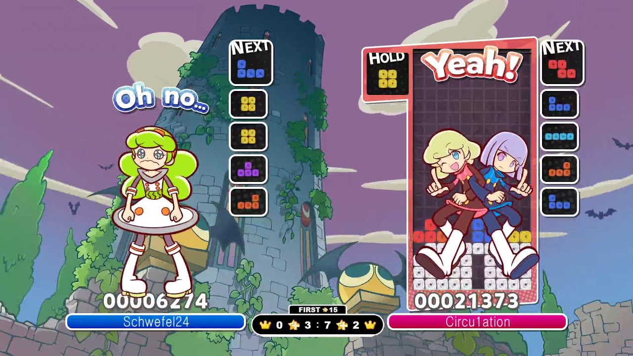 Puyo Puyo Tetris Salty Cup Season 2 A league (vs Circu1ation)