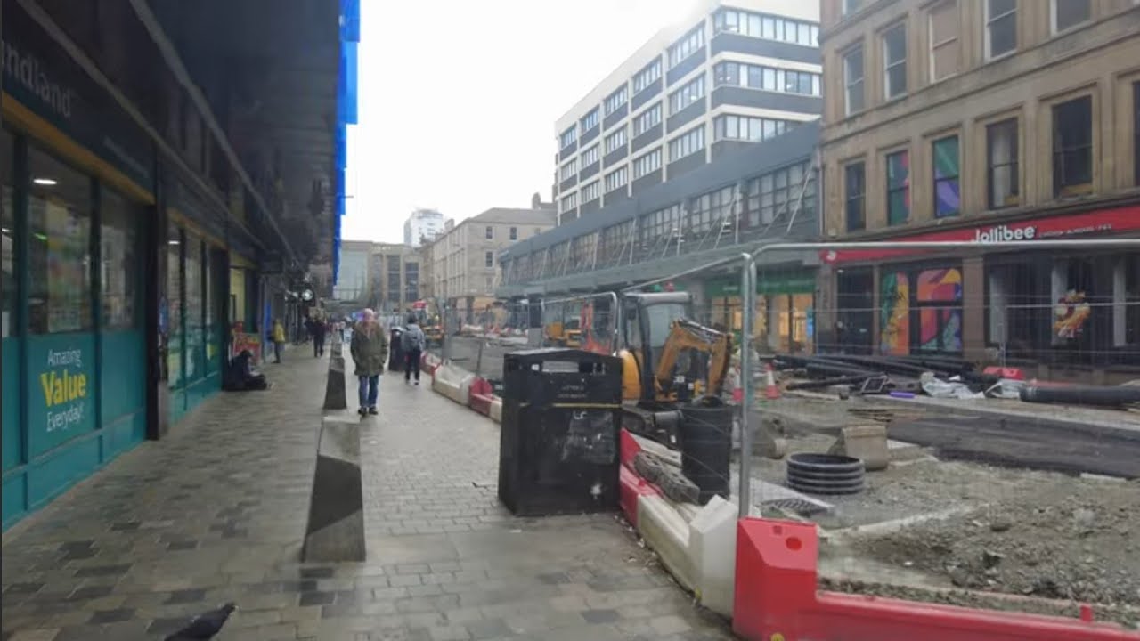 Глазго Сошихолл-стрит до Аргайл-стрит