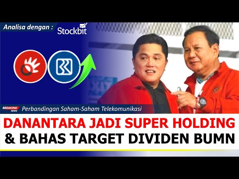 Bahas Target Dividen BUMN & Perbandingan Saham TLKM ISAT & EXCL Menggunakan Comparison Di Stockbit