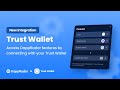 Connect to DappRadar with your Trust Wallet image