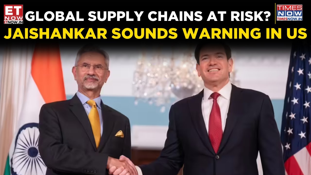 EAM Jaishankar Warns of Global Mineral Supply Threats During Key US Meeting | Top News | ET Now