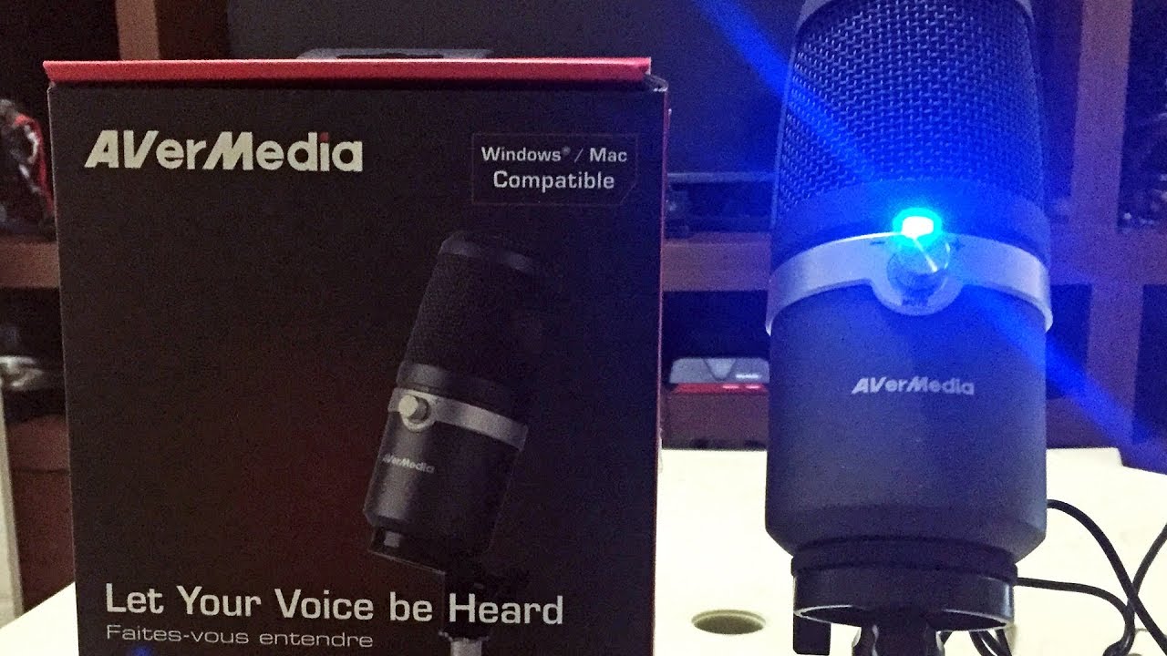 AM310 AVerMedia microfone USB - AVerMedia Brasil