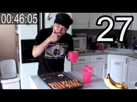 37 Mozzarella Sticks Eaten in 1-Minute (Ep #8 - 60 Second Series)