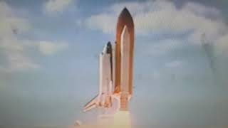 shuttle launch (normal reverse slowmotion)