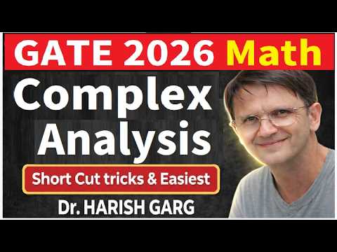 Complex Analysis Solution | GATE Mathematics 2026 | Short Cut Tricks ...