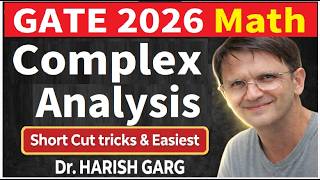 Complex Analysis Solution | GATE Mathematics 2026 | Short Cut Tricks