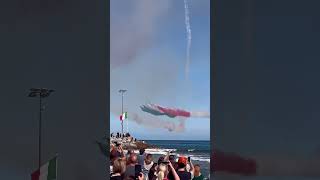 AIRSHOW ITALIA 🇮🇹 #italia #travel #italy #airplane #blue #airforce #plane #fypシ