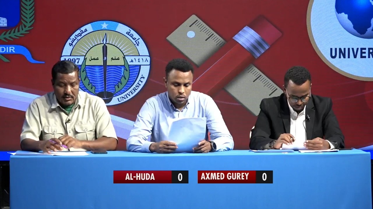 Tartanka Dugsiyada sare ee Gobolka Banaadir Axmed Gurey VS Al Huda 28 02 2026