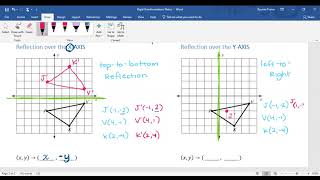 Rigid Transformations Notes