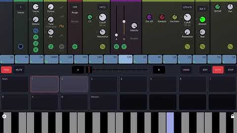 Drambo v.1.2.4 (upcoming) - some fun with new filter models and unison module