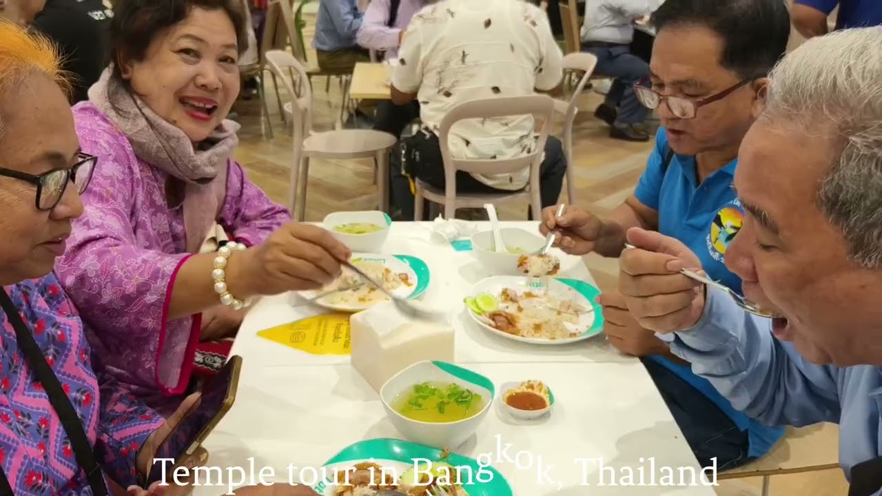 Temple tour in Bangkok 