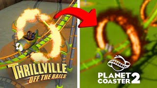 Recreating Thrillville's INSANE Coasters in Planet Coaster 2