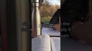 Study Tips Straight-A Students Never Told You #shorts