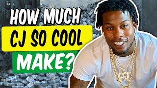 this is how much money CJ SO COOL makes from youtube