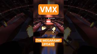 We added a Megaramp to our VR BMX GAME! #vrgaming #quest3 #vmxgame #ridersrepublic #motox