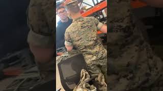 He was so mad🤣 #usmc #military